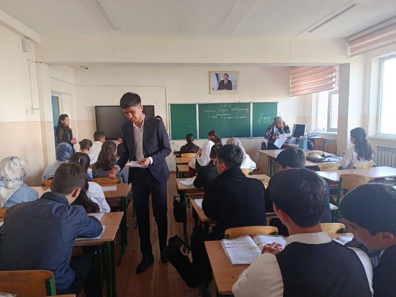 Kasbga yo‘naltirish: Texnikum o‘qituvchilari maktablarda targ‘ibot tadbirlarini o‘tkazmoqda