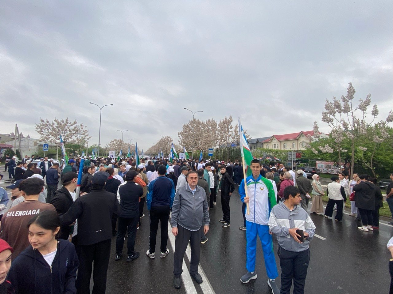 Sog‘lom hayot sari 5000 qadam: Texnikum jamoasi ommaviy yurish tadbirida